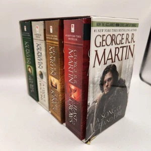 Lot Of 4 Books Box Set of Game of Thrones A Song of Ice & Fire George JJ Martin - Picture 1 of 8