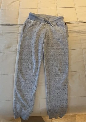 Superdry Women's Light Blue Joggers, Size Uk 8, Cuff Bottoms - Image 1 of 3