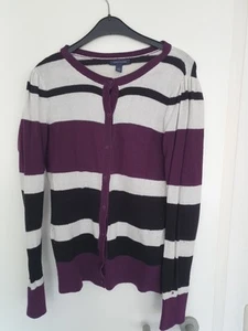 Tommy Hilfiger Strickjacke Gr. M, plus Esprit Langarmshirt lila - Bild 1 von 4