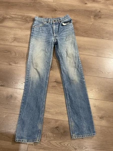 Vintage Levi’s Orange Tab Jeans Distressed 26x31 Regular Fit Straight Leg - Bild 1 von 7
