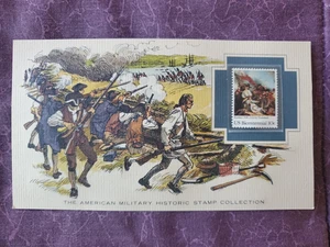 Lotto FRANCOBOLLI STORICI MILITARI USA COLLEZIONE "Battaglia di Bunker Hill" #65v - Foto 1 di 2