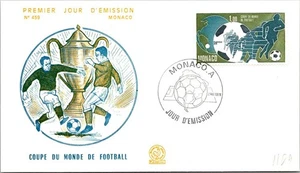 Monaco FDC 1978 SC #1109 Football World Cup - J21267 - Picture 1 of 2