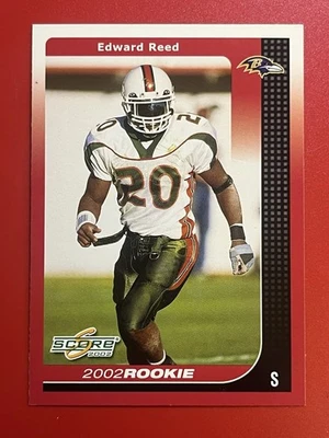 2002 Score Ed Reed #324 RC - Image 1 of 2