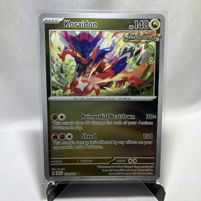 Koraidon 119/162 Sv05: Temporal Forces Reverse Holo - Image 1 of 4