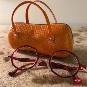 BOZ Brille Brillengestell Modell NANA 3030 Farbe Rot 47-20 140 Made in France - Bild 1 von 19