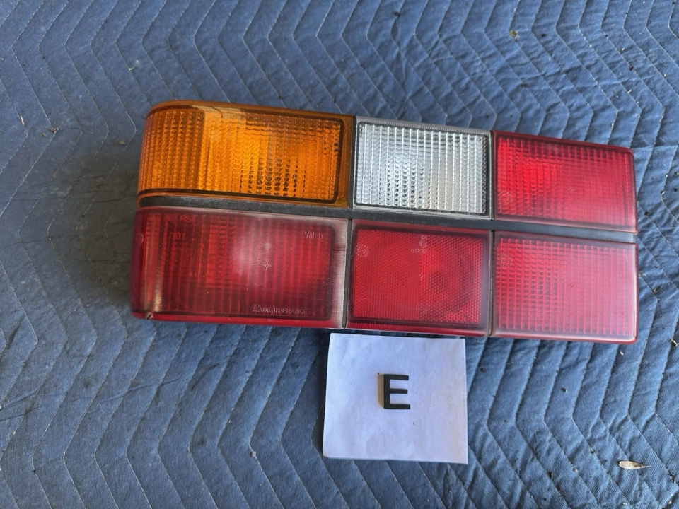 1986-1993 Volvo 240 244 Sedan Left Rear 6 Panel Tail Light Assembly OEM #4894E - Image 1 of 4