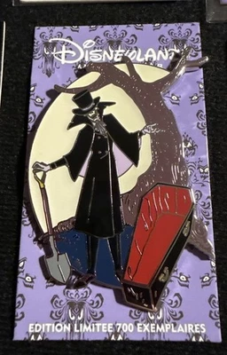 Prendedor sepulturero Disneyland París serie Phantom Manor DLP Haunted Mansion LE Foto 1 de 2
