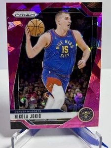Nikola Jokic 2024-25 Panini Prizm Pink Ice Prizm #129 - Picture 1 of 2