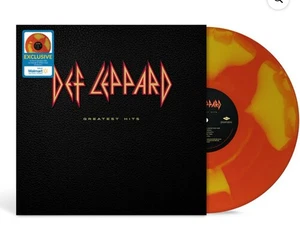 Def Leppard ~ Greatest Hits [Exclusive Orange & Yellow Vinyl] - Picture 1 of 4
