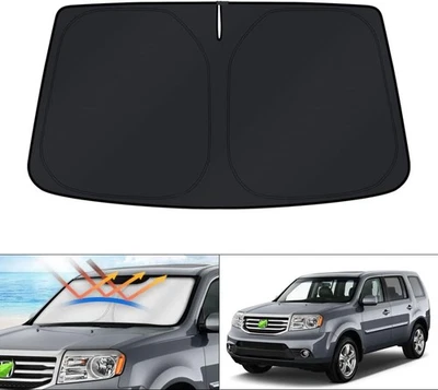 KUST Parabrisas Parasol para Honda Pilot SUV 2009-2015 Accesorios Ventana Foto 1 de 4