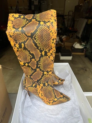 Steve Madden Mujer Botas Talla 10 Piel Serpiente  Foto 1 de 3