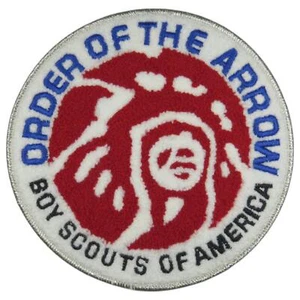 1980s OA MGM Chenille Round 6" Jacket Patch SMY Bdr (LX481) - Bild 1 von 2
