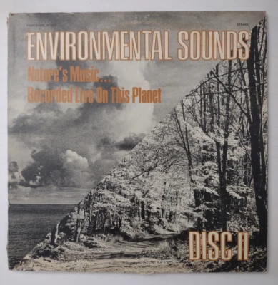 Environmental Sounds Nature's Music Disc II vinyl record Yorkshire 27022 Tested Foto 1 de 4