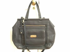 TOD'S Large Dark Blue Full Grain Leather Hand/ Shoulder bag, EXCELLENT CONDITION