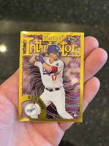 2023 Topps Finest Flashbacks MIGUEL VARGAS Intimidators Rare Gold-Rookie #159 - Picture 1 of 2