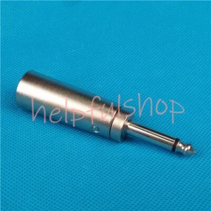ONE XLR Male Adapter to 1/4" Single Track TRS Connector - Picture 1 of 6