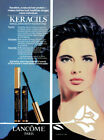 1989 Lancome Isabella Rossellini mascara vintage makeup 1-page MAGAZINE AD