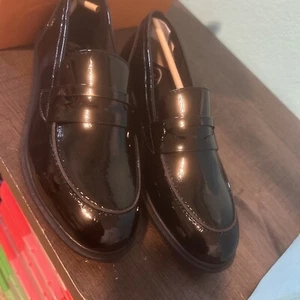 Rocketdog Gabby Karen Patent Pu women’s  Loafers Size 9  Black - Picture 1 of 8