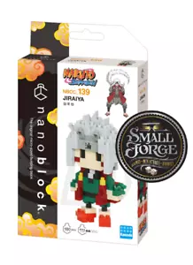 Nanoblock Naruto Shippunden, JIRAIYA, NBCC-139, Level 2 & 180 Pieces. NEW - Picture 1 of 6