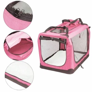 AVC Pet Carrier Transport Dog Cat Pet Travel Bag Pink (Small 50x35cm) + Warranty - Picture 1 of 4