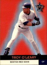 2000 Vanguard Troy O'Leary 133/135 Premiere Date #9 Boston Red Sox