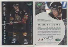 2001-02 ITG Parkhurst Tri-Star New England /10 Daniel Alfredsson #81 HOF