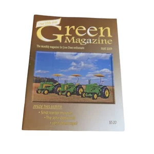 Green Magazine John Deere appassionato maggio 2009 trattori agricoltura fattoria di campagna - Foto 1 di 7