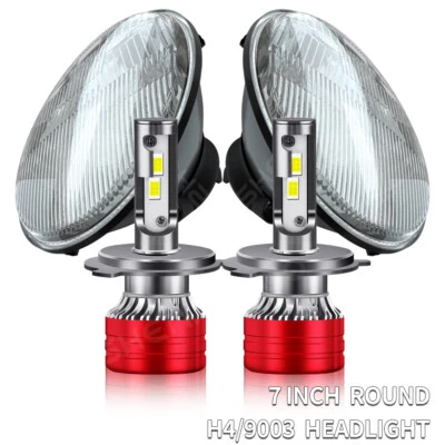 Faros LED redondos de 7 pulgadas para TOYOTA LAND CRUISER FJ40 FJ60 J80 1965-1985 Foto 1 de 4