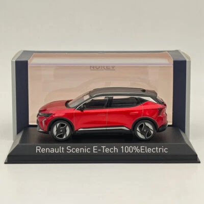 1/43 Norev Renault Scenic E-Tech 100% Electric 2024 Flame Red Diecast Model - Image 1 of 4
