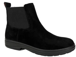 Botines para mujer Lucky Brand Gabee de gamuza engrasada negros talla 9,5 M - Imagen 1 de 5