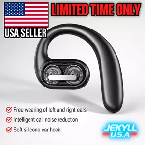 OWS Bluetooth Sports Headset HiFi Audio Long Battery Secure Fit Lightweight - Picture 1 of 16