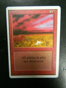 Vintage MTG Unlimited Flashfires Red Uncommon Lightly Played - Excellent Cond - Picture 1 of 2