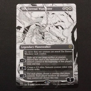 The Eternal Wanderer Borderless 335 MTG Phyrexia: All Will Be One (ONE) Rare NM - Bild 1 von 2