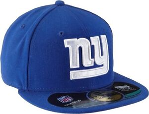 New York Giants NFL New Era 59fifty Blue Fitted Hat Size 7 3/8 NEW
