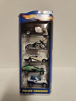 2000 Hot Wheels Police Cruisers упаковка 5 шт. запечатанные - Изображение 1 из 4