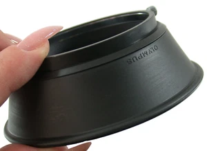 Orig Olympus 35-70 sun visor lens shade hood 57mm 57Ø push-on Japan 1209/8 - Picture 1 of 5
