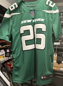 Camiseta deportiva verde grande L Nike On Field New York Jets LeVeon Bell 26 nueva con etiquetas - Imagen 1 de 2