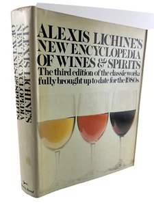 Alexis Lichine's New Encyclopedia of Wines and Spirits 1982 Hardcover 3rd Ed - Imagen 1 de 13