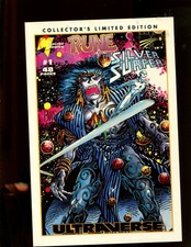 RUNE/SILVER SURFER #1 (9.2) LIMITED COLLECTORS EDITION! 1995~