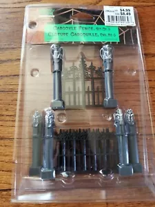 Lemax Spooky Town Halloween Gargoyle Fence Set of 5 Item #44139 2004 - Picture 1 of 2