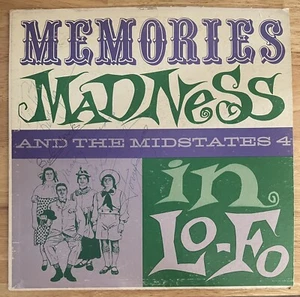 Memories Madness And The Midstate 4 In Lo-Fo Champ Records SIGNED Vinyl Album - Picture 1 of 3