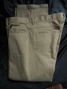LINCS David Chu JEAN style KHAKI PANTS 40 x 30 cotton w/stretch  - Bild 1 von 5