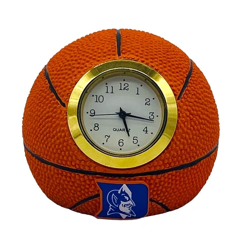 Duke Blue Devils Basketball Clock by Ridgewood Collectibles-NIB Cover
