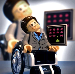 Black Hole Enthusiast Citizen Brick Minifiguren Minifigur Brandneu - Bild 1 von 1