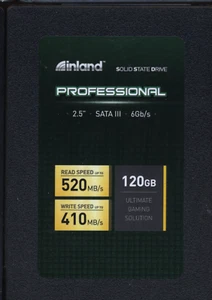 INLAND 120GB INLAND PROFESSIONAL 120GB Spenderlaufwerk - Bild 1 von 2