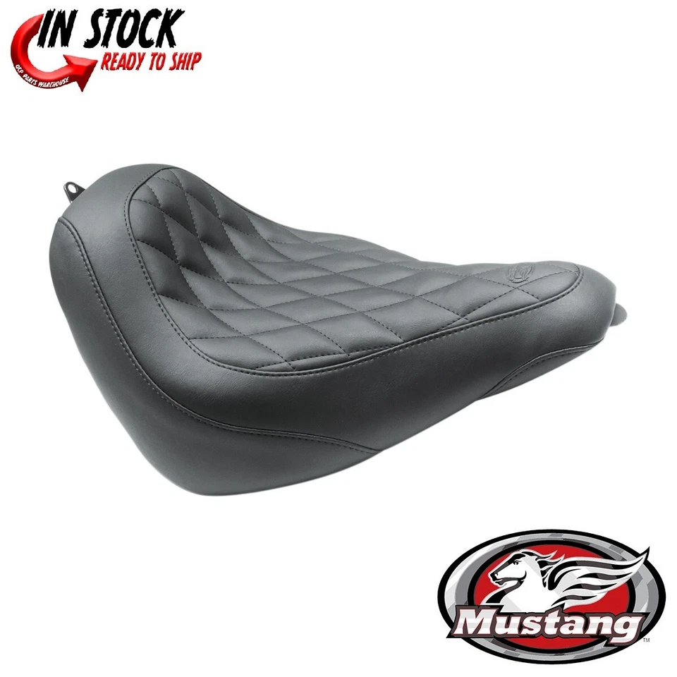 Mustang Wide Tripper Solo Seat Harley-Davidson Softail Slim FLSL 2018-20 Foto 1 de 1