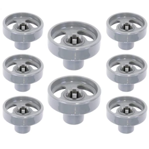 WD12X10231 GE Dishwasher Lower Rack Roller AP3994981,PS148188,EA1481883 8-PACK - Picture 1 of 6