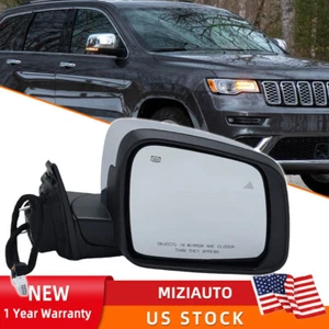 Espejo retrovisor eléctrico lateral cromado para pasajero Jeep Grand Cherokee 2011-2022 lado derecho - Imagen 1 de 14