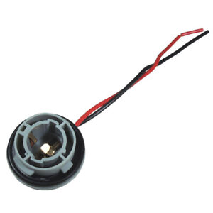 1pc 1156 7506 BA15S Turn Signal Light Bulb Socket Wiring Harness Adapter Holder