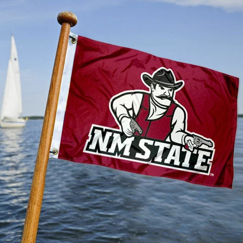 New Mexico State Aggies Boat Yacht Nautical Flag Cover